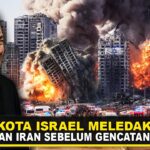 Youtube Thumnail image of : KOTA ISRAEL MELEDAK LAGI!! GEDUNG ROBOH, KORBAN BERJATUHAN -- Serangan Iran Sebelum Gencatan Senjata